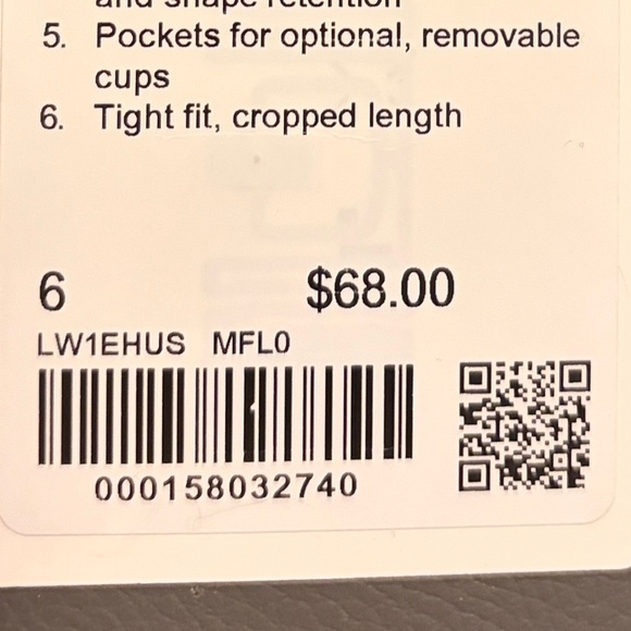 Lululemon Athletica Black and Gray Tank - Picture 2 of 3